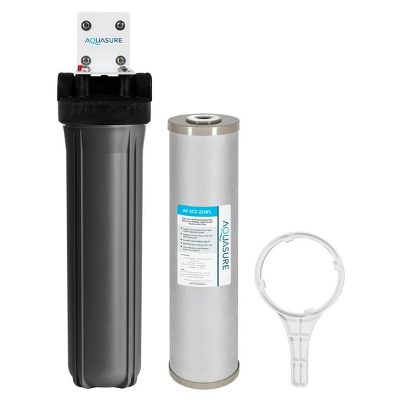 Aquasure Fortitude V2 Series Whole House Triple Purpose Filtration System - Large Size