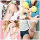 thumbnail image 2 of Pegatina de tatuaje de unicornio, pegatina de tatuaje desechable para niños, dibujos animados creativos, 2 of 2