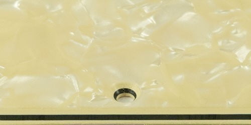 Pickguard For Fender Standard Strat - Cream Pearl