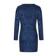 thumbnail image 4 of Vestido de manga larga con cuello en V para mujer Fridja  yut4568, 4 of 8