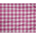 thumbnail image 4 of oneOone Polyester Lycra Fabric Gingham Check Decor Fabric Printed BTY 56 Inch Wide, 4 of 4