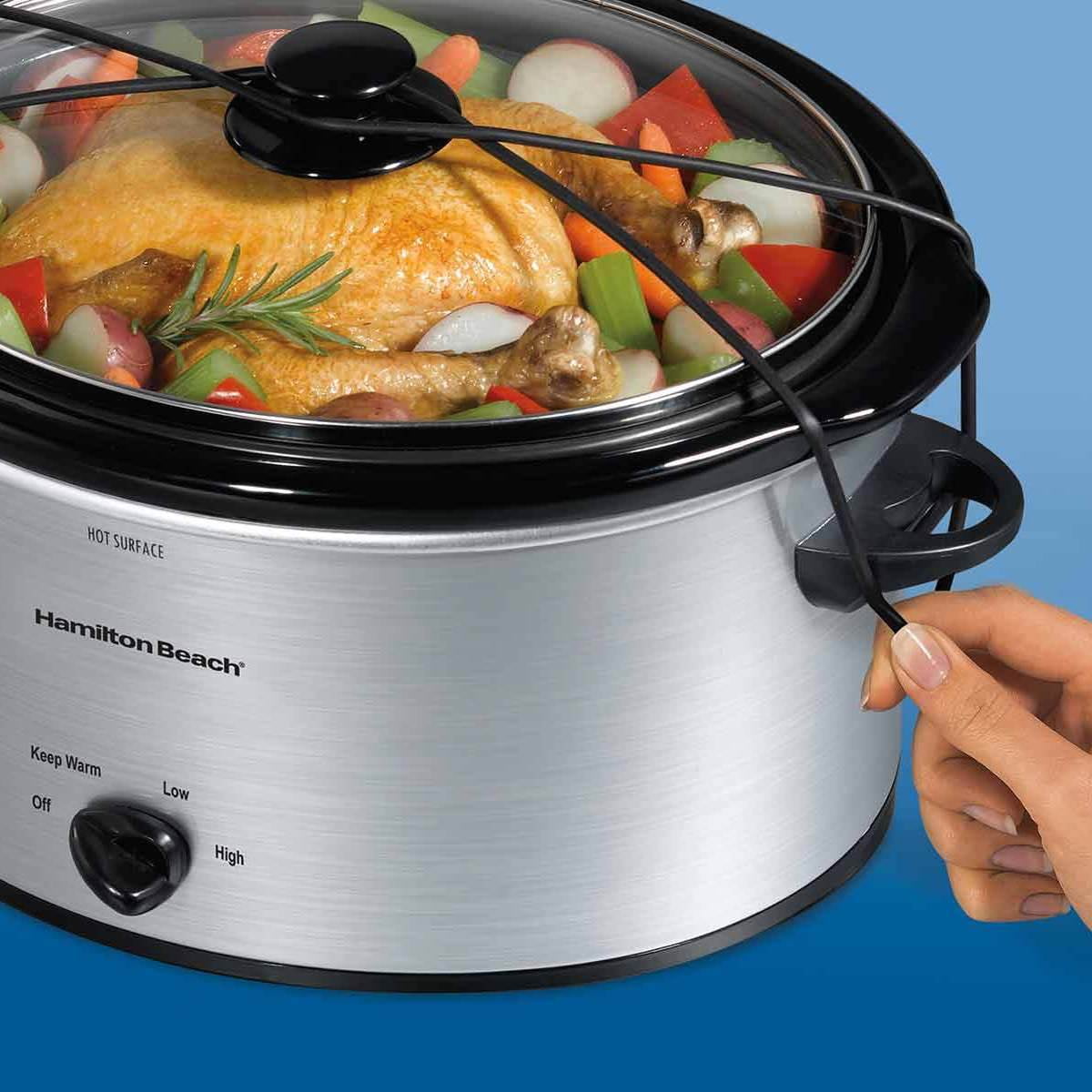 Hamilton Beach's slow cooker and dip warmer set is $18 off at Walmart