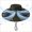 B, variant on Hat Fan for Men, Dual Solar & USB Power, 3 Adjustable Wind Speeds, Wide Brim Mens Sun Hat with Dual Fans for Camping Hiking Gardening Beach