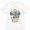 Black C, variant on Men's No. 1 Dad Graphic White Short Sleeve Crew Neck T-Shirt, Mountain Outdoor Theme Casual Summer Tee
