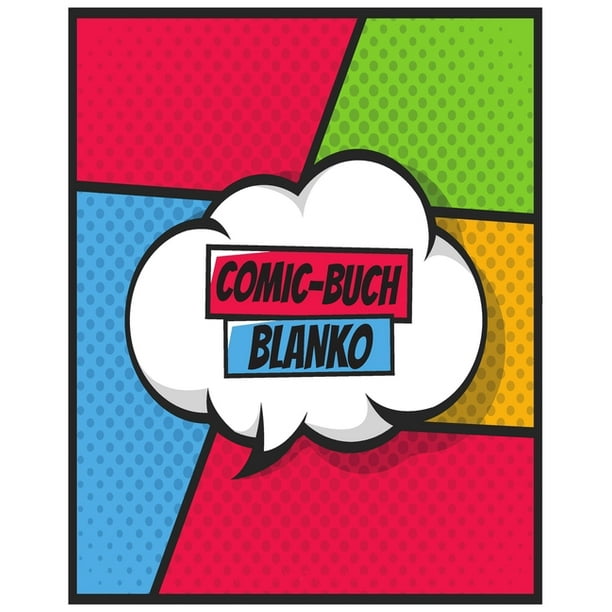 Blanko Comic Buch Leeres Comicbuch Zum Selber Zeichnen Manga Anime Zeichentrick Und Cartoons Selbstgestalten Walmart Com Walmart Com
