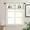 Birdppa2052, variant on Valance Curtain Short Kitchen Valance for Windows, Sunflower and Reflection in Water Valances for Bedroom Living Room Bathroom, Small Rod Pocket Decorative Window Valance 54"x18"