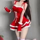thumbnail image 5 of Dulce Conejo Santa Claus Una Navidad Cospical Parecen mujeres vestidas con guantes mágicos, 5 of 5