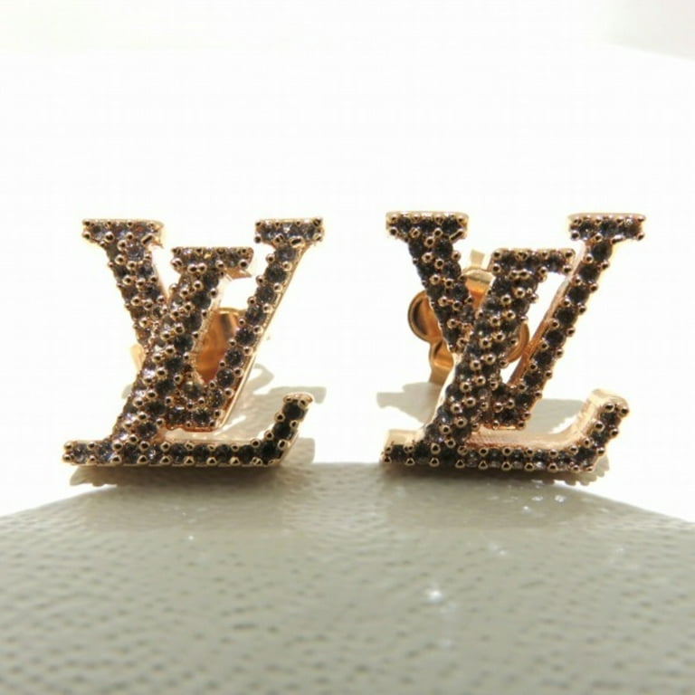 Authenticated used Louis Vuitton Iconic M00986 Brand Accessories Earrings Ladies, Adult Unisex, Size: One size, Gold