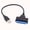 USB2.0, variant on USB 3.0 to SATA III Adapter Cable for 2.5" SSD HDD, 6Gbps Fast Data Transfer, Supports up to 2TB, Plug and Play, Black with Blue Stripe