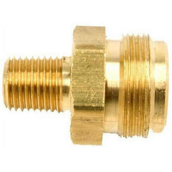 Mr. Heater Pipe Fitting 1/4 Male Pipe Thread x 1"-20 Male Throwaway Cylinder Thread - Durable - Regular, Multicolor