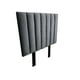 thumbnail image 2 of Cabecera Drey El Bazar Store King Size Terciopelo Gris Oxford, 2 of 3