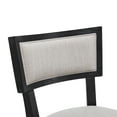 thumbnail image 6 of GDF Studio Tisa 26.5" Rubberwood Counter Stool, Beige Black, Set of 2, 6 of 9
