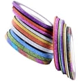 thumbnail image 4 of WRISTBIQUE 30Pcs Nail Tape Dispenser Strips Assorted Color Nail Art Accessory for Party and Festival, 4 of 8