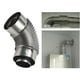 thumbnail image 3 of Adaptador de Tubo de Codo Baoblaze Metal 20 cm, 3 of 8