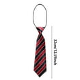 thumbnail image 6 of MUXiin Pre-Tied Boys Ties Solid Color Kids Adjustable Necktie for Age 8-12 Wedding School Graduation, 6 of 6