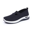 thumbnail image 4 of Women Casual Shoes Walking Sneakers Slip On Shoes Elderly Footwear Breathable Non Slip Soft Sole For Outdoor Daily Wear ,Us Size:8, 4 of 4