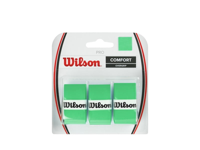 RRP £10 GREEN COMFORT Details about   WILSON PRO OVERGRIP PACK OF 3 GRIPS 