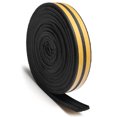 thumbnail image 2 of E Type Window Seal Door Seal Gasket Strip Sealing Tape 5M Black, 2 of 5