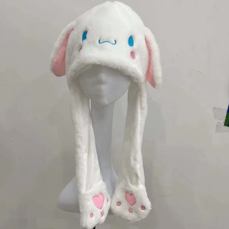 LoliMiss Sadaharu Cosplay Plush Hat - Cute Anime Hat From GINTAMA For Costume & Dress-Up