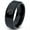 Black Bevel Polish Tungsten, variant on Tungsten Family Tree Kids Parents Parenthood Hug Band Ring 8mm Men Women Comfort Fit Black Beveled Edge Polished