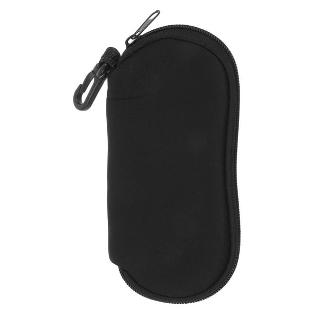 Estuche portátil y suave para gafas de sol con clip, de neopreno, para mujer, moderno y protector, ideal para viajes
