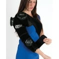 thumbnail image 2 of Bownet ICE20 Combo Arm and Shoulder Ice Pack Wrap - Refillable and Removable ICE20 Bags - Shoulder Ice Therapy Wrap - Effective Therapy for Injuries and Pain Relief (One Size, Black), 2 of 5