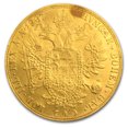 thumbnail image 2 of 1890-1914 Austria Gold 4 Ducat Avg Circ (Random Dates), 2 of 2