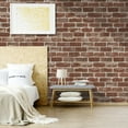 thumbnail image 6 of UMIGGEE Red Brick Wallpaper Peel and Stick Wallpaper Vinyl Self Adhesive Vintage Brick Pattern Removable Wallpaper 17.5-in x 118-in for Backsplash Bedroom Home Decor Wall Covering, 6 of 9