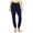 Dark Blue, variant on Kmdttou Women's Yoga Joggers for Women New Solid Color Drawstring With Pocket Elastic Leggings Jogging Sports Pants