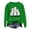 Green_1, variant on Godom Halloween Womens Sweatshirts Ghost Graphic Long Sleeve Tops Loose Fit Fall Cute Thick Shirts Winter Outfits Trendy Clothes