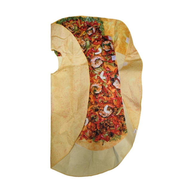 Disfraz de Taco Mexicano Perfecl para Adultos 65cmx130cm