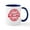 White/Navy Inside, variant on CafePress - Summer East Hampton New York Mugs - 11 oz Ceramic Mug - Novelty Coffee Tea Cup