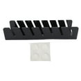 thumbnail image 2 of Acrylic Baseball  Organizer For Closet, Vertical Hat Display Racks Hold 7 Baseball  For Bedroom, 11.5 X 3", 2 of 8