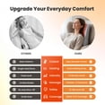 thumbnail image 4 of COSYSKY Neck and Back Massager with Heat, Back Massager for Chair with 3D Deep-Kneading Shiatsu, Gifts for Women and Men, 4 of 11