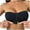 Black, variant on Nexjvus Strapless Bras for Women Front Closure No Underwire Bra (Black,1 pack,Size S-XL)