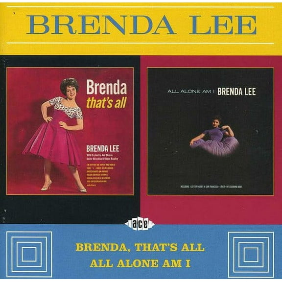 Brenda Lee - Brenda That's All / All Alone Am I - Music & Performance - CD