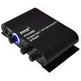 thumbnail image 1 of Pyle - Alificador téreo HiFi Power Home, receptor de audio portátil de sonido envolvente de doble canal de 90 vatios con adaptador de 12 V, para altavoz de subwoofer, 3, iPad, 1 of 5