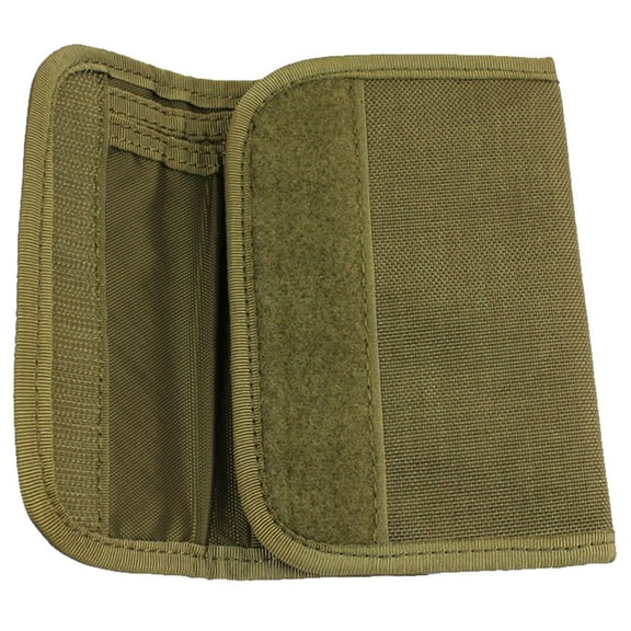 Nylon Trifold Wallet Cards Holder Coin Purse for Outdoor Camping Hiking Hunting