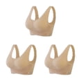 thumbnail image 1 of Jumpingount Sujetadores de moda para mujer para cada ocasión: ajustables y cómodos albaricoque L 1 Type1 NO1, 1 of 6