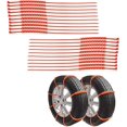 thumbnail image 3 of Juego de cadenas para nieve para coche, cadenas universales para neumáticos, cadenas antideslizantes para coche, cadenas para nieve de plástico, 3 of 5