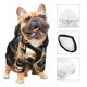 thumbnail image 3 of Fotbe Gold Rose Skull Sudadera con Estampado para Perros Pequeños – Suéter con Capucha para Mascotas, Tela Suave de Forro Polar con Bolsillo-Medium, 3 of 7