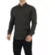 thumbnail image 3 of Camisa Slim Fit Hombre Manga Larga Casual Cuello Mao Lisa, 3 of 6