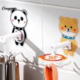 thumbnail image 2 of Gancho De Cocina Creativo En Forma De Dibujos Animados Giratorio Multifuncional Sin Golpes Pared Adhesivo Para Baño, 2 of 4