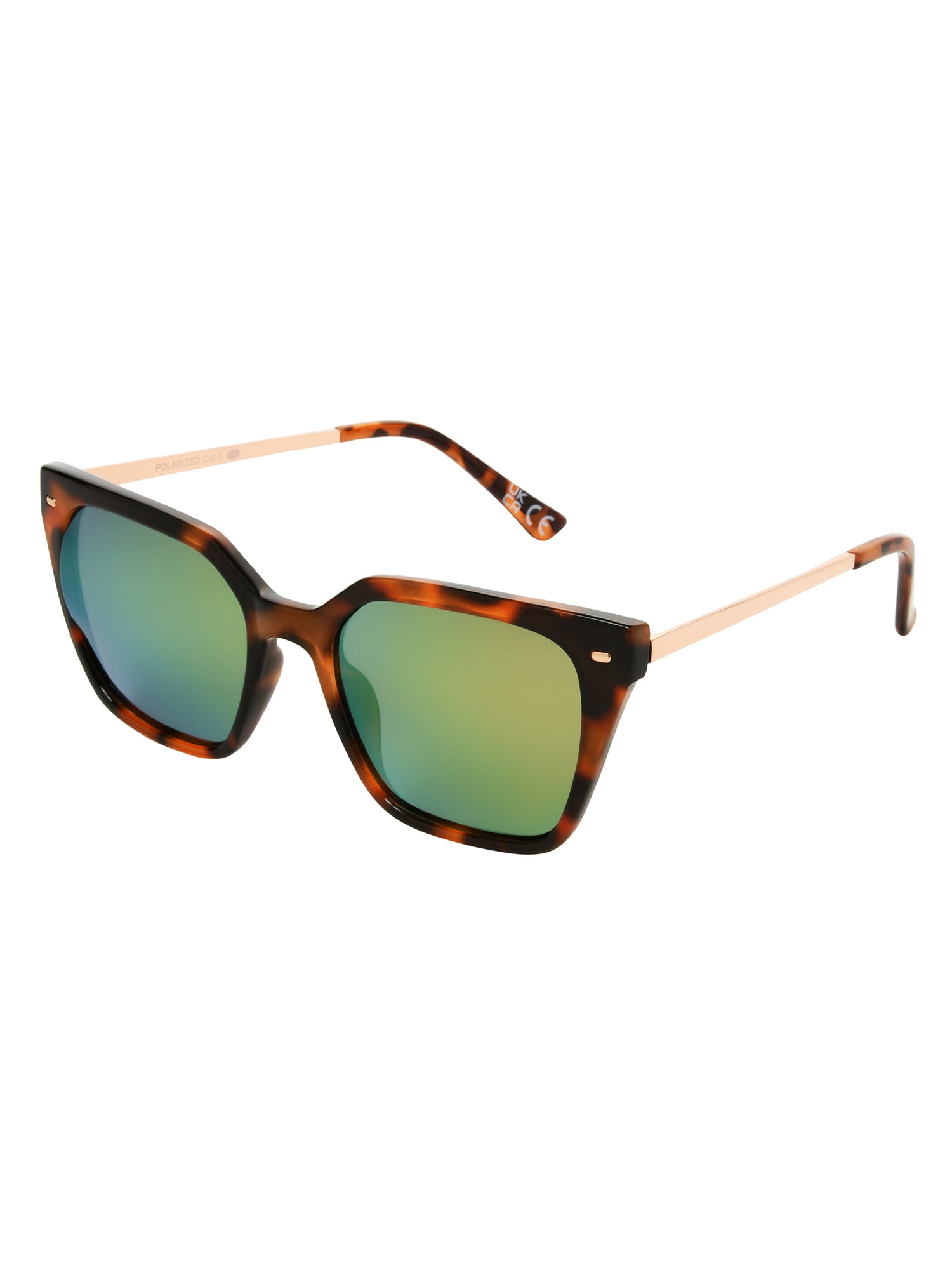 Panama Jack Tortoiseshell Square Polarized Sunglasses