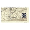 thumbnail image 2 of Railroad Map - Santa Fe Railroad Chicago California - Poole 1904 - Vintage Wall Art, 2 of 4