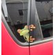 thumbnail image 3 of Pegatinas de vinilo para ventana de camión con diseño de rana en 3D, divertidas y divertidas, 2 unidades, 3 of 5