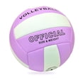 thumbnail image 2 of Voleibol UERMAPTE, talla 5, púrpura, suave, poliuretano, impermeable, 2 of 5