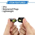 thumbnail image 4 of 3 Pin Engine Exhaust Air Pressure Sensor Connector Plug Male Female Wire Terminal for Hyundai 1 Set, 4 of 6