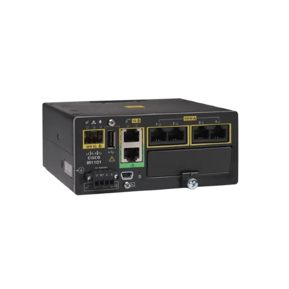 Restored Cisco Cisco Catalyst, Rugged Series Industrial Router, Modular LTE & Ethernet Router for Harsh Environments, P/N: IR1101-K9 (Refurbished)