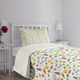 thumbnail image 5 of Ambesonne Spaceship Quilted Bedspread Set 2 Pcs, Cartoon Shooting Star, Twin Size, Multicolor, 5 of 6